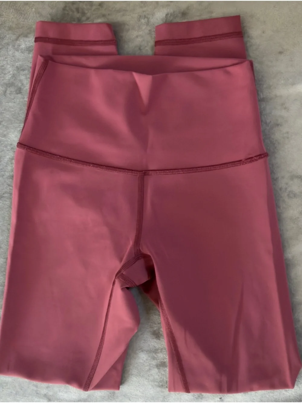 Lululemon Align II High Rise Leggings Size 2 Misty Merlot 25” Buttery Soft - Picture 5 of 11